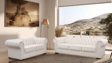 White Leather Sectional Sofas