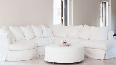 White Leather Sectional Sofas