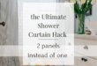 White Shower Curtains