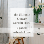 White Shower Curtains