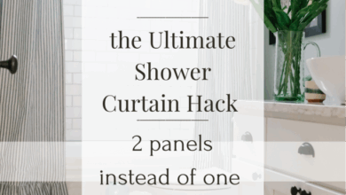 White Shower Curtains