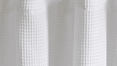 White Shower Curtains