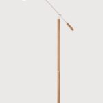 White floor lamp