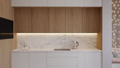 White kitchen