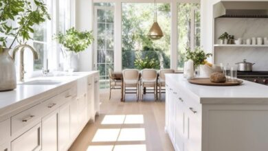 White kitchen