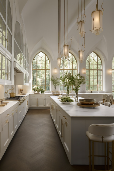 White kitchens The Allure of Bright and Airy Kitchen Spaces