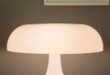 White table lamp