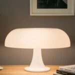 White table lamp