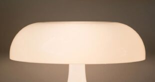 White table lamp