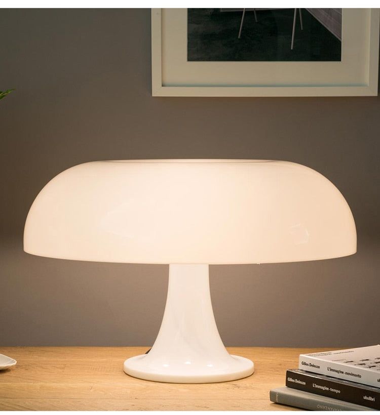 White table lamp