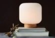 White table lamp