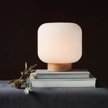 White table lamp