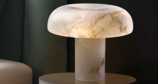 White table lamp