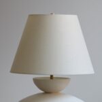 White table lamp design