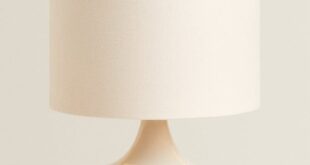 White table lamp design