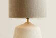 White table lamp design