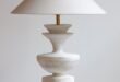 White table lamp