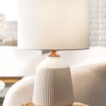 White table lamp