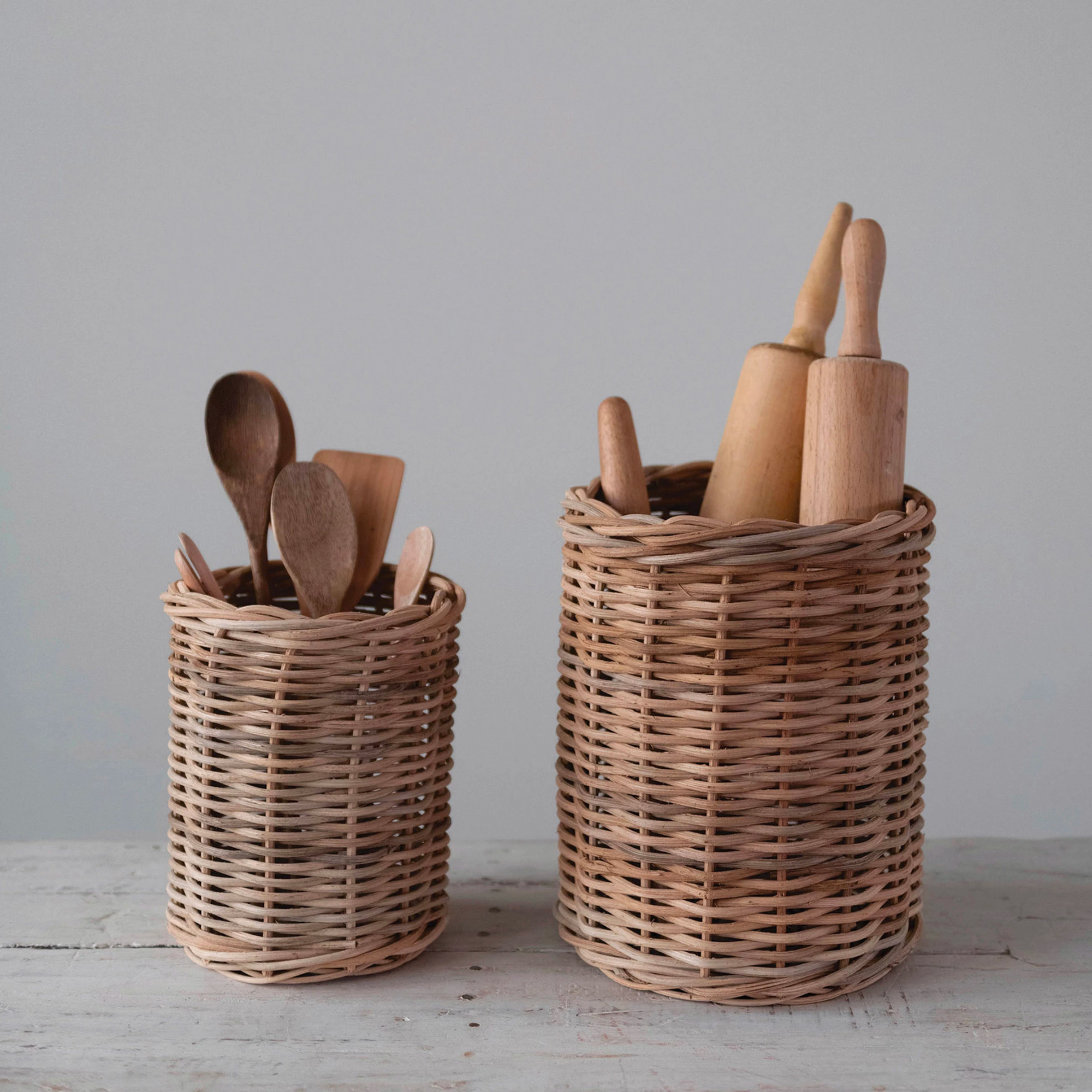 Wicker Baskets Add Rustic Charm to Any Space