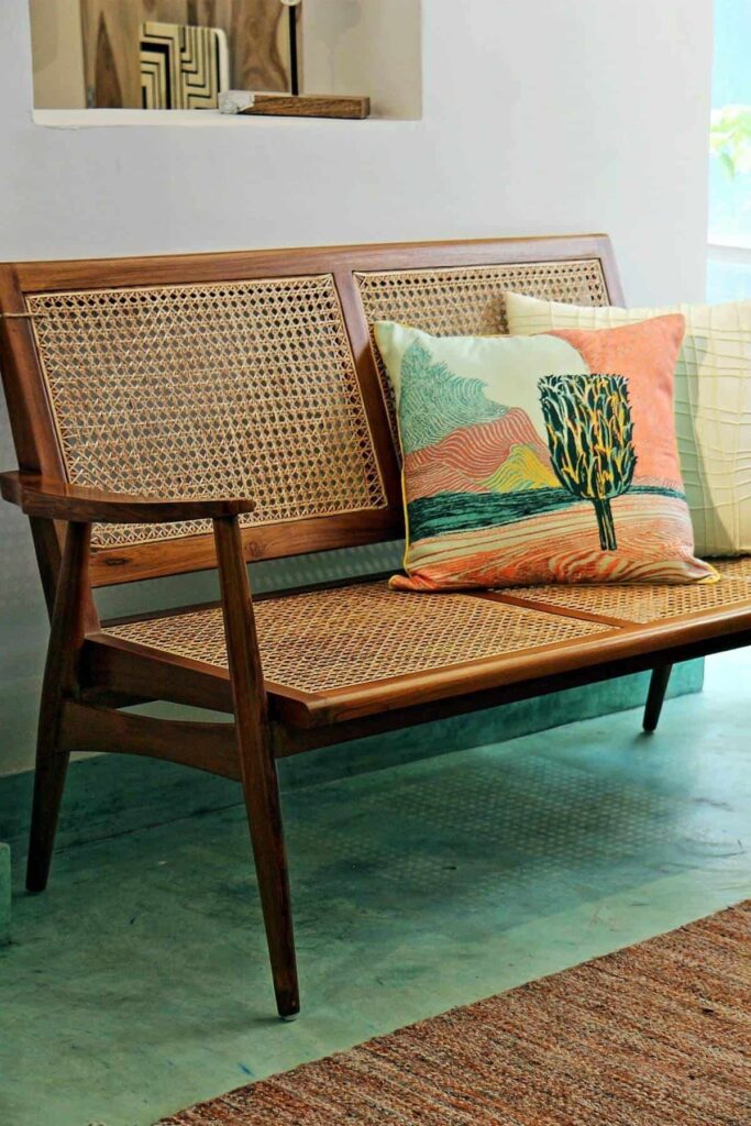 Wicker furniture