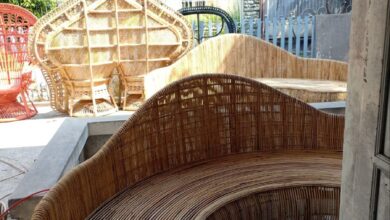 Wicker furniture