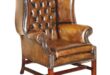 Wingback Leather Armchair