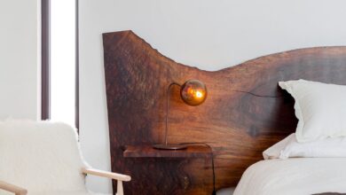Wood Headboard