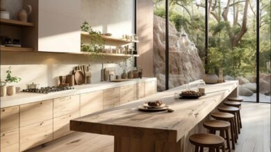 Wood kitchen