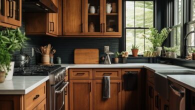 Wood kitchen