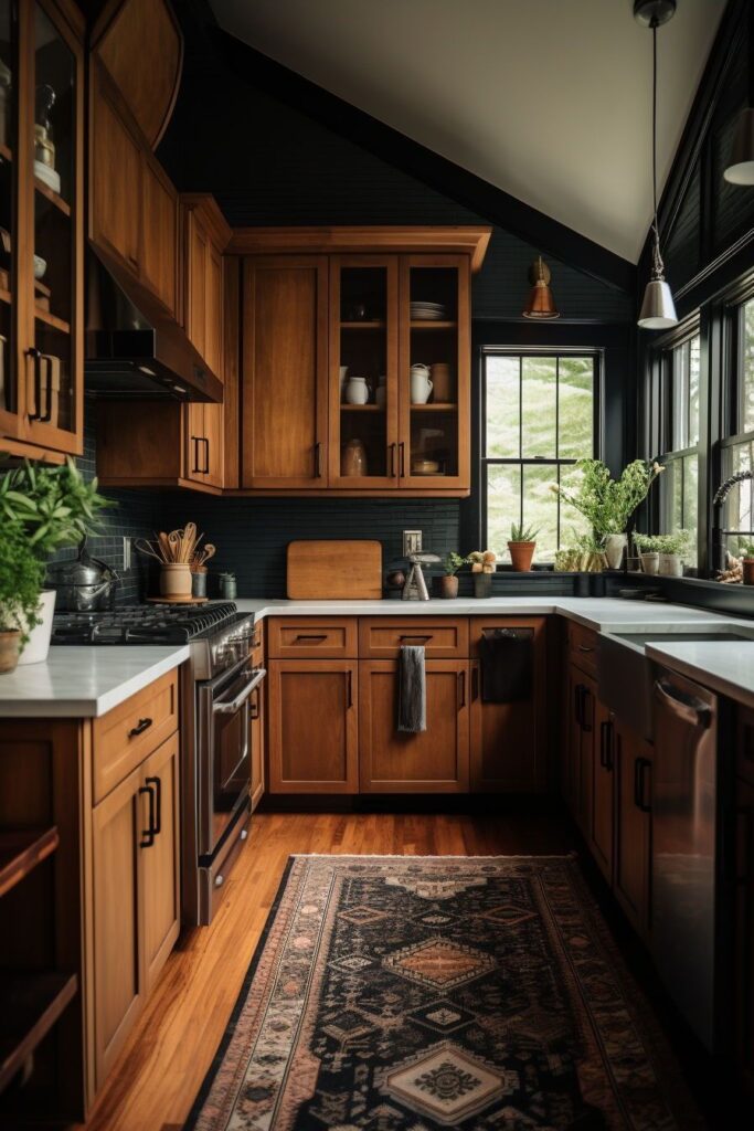 Wood kitchen