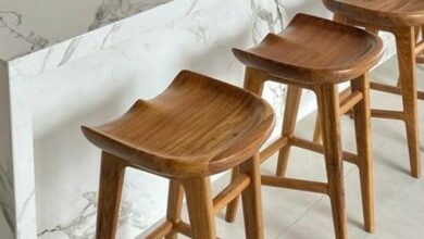 Wooden Bar Stools