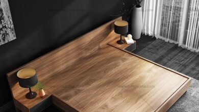 wooden beds