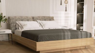 wooden beds