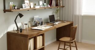 Wooden Desk For Home Office