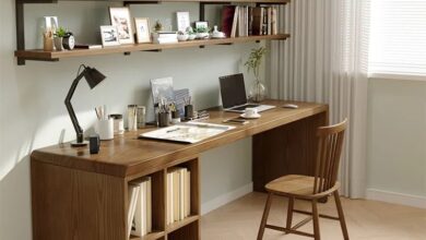 Wooden Desk For Home Office
