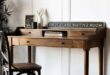 Wooden Desk For Home Office