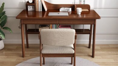 Wooden Desk For Home Office