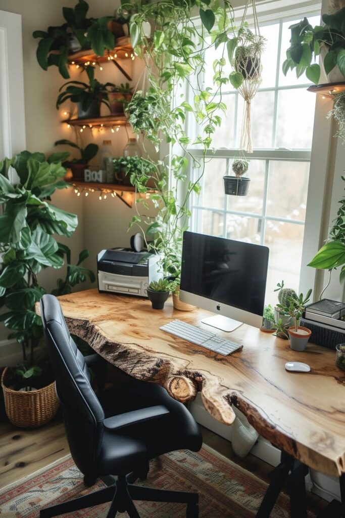 Wooden Desk For Home Office