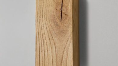 wooden lamp