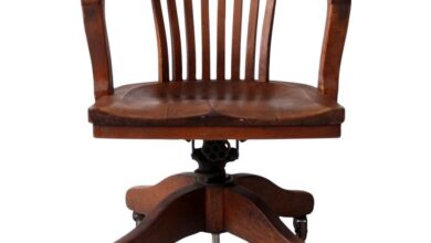 Wooden Office Chair