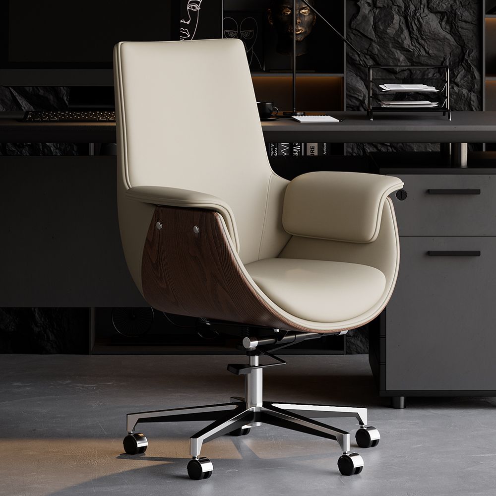 Wooden Office Chair Ergonomic and Elegant Seating Solution for Your Workspace