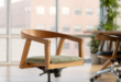 Wooden Office Chair