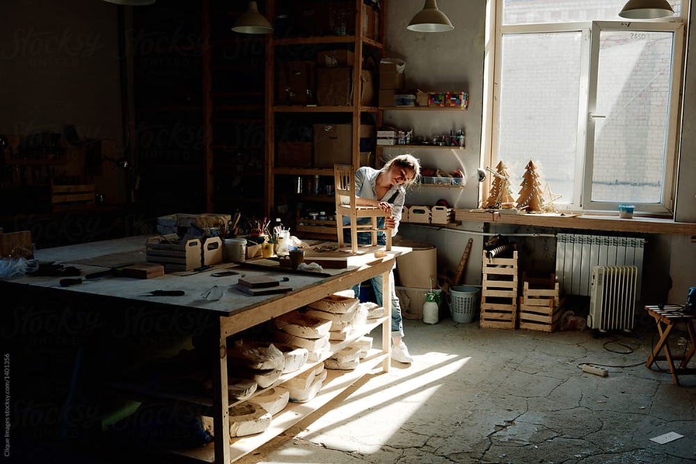 Wooden Stools