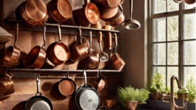 Wooden country-style kitchens
