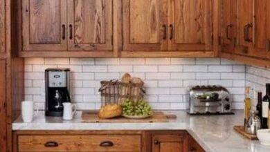 Wooden country-style kitchens