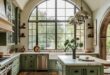 Wooden country-style kitchens