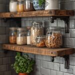Wooden country-style kitchens