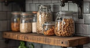 Wooden country-style kitchens