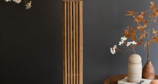 Wooden floor lamps