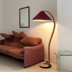Wooden floor lamps
